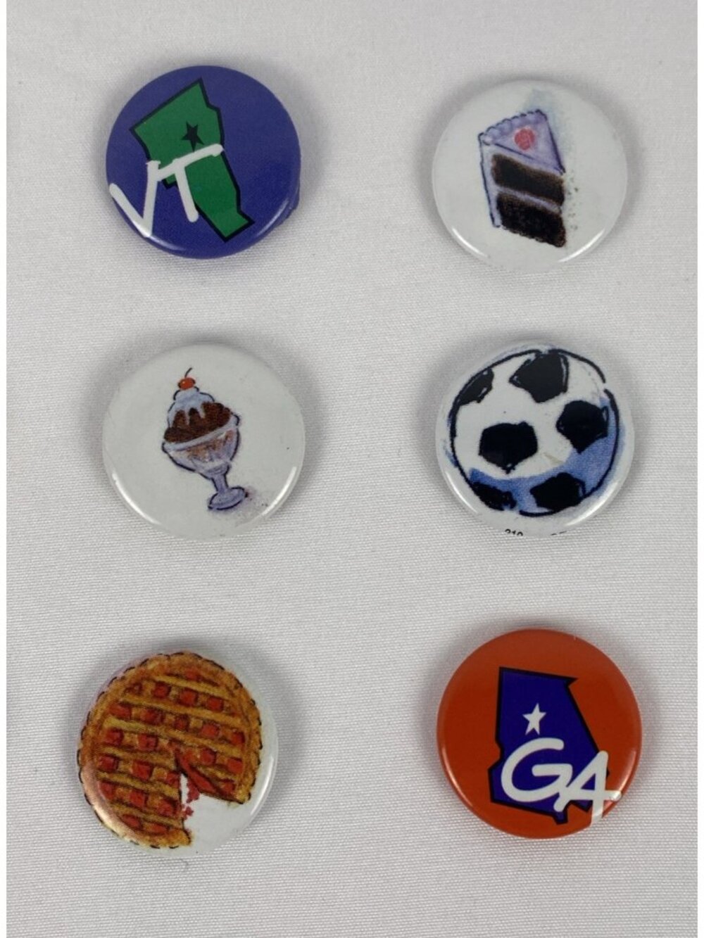 Lot of 13 VTG American Girl Grin Pins--Pleasant Company 1990s Collectibles Lot A - Picture 3 of 4